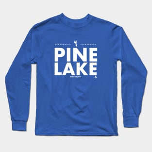 Iron County, Wisconsin - Pine Lake Long Sleeve T-Shirt